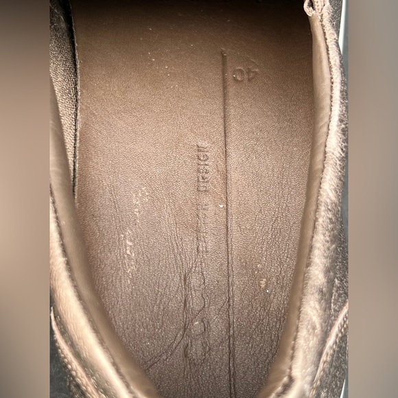 ECCO Soft 7 Slip-On Leather Bronze Sneakers Women's Size 9 US - Picture 12 of 13